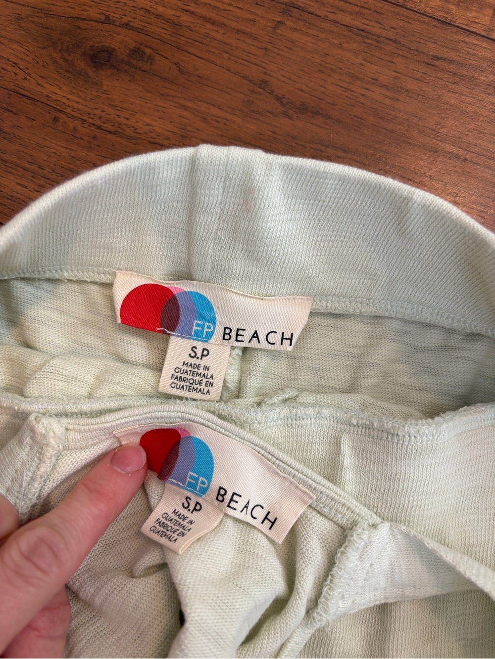 FREE PEOPLE BEACH Dream Of You 2 Piece Maxi Tunic And Pant Set Mint Small - Picture 6 of 9